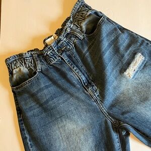 KanCan Denim Jeans with paper bag Elastic Waist